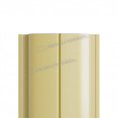 Штакетник металлический МП ELLIPSE-T 19х126 NormanMP (ПЭ-01-1014-0.5)