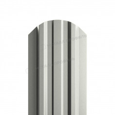 Штакетник металлический МП LАNE-O 16,5х99 NormanMP (ПЭ-01-9002-0.5)