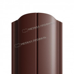 Штакетник металлический МП ELLIPSE-O 19х126 (PURETAN-20-8017-0.5)