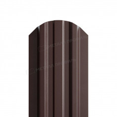 Штакетник металлический МП LАNE-O 16,5х99 (PURMAN-20-RR32-0.5)