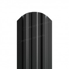Штакетник металлический МП LАNE-O 16,5х99 (PURMAN-20-9005-0.5)
