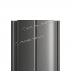Штакетник металлический МП ELLIPSE-T 19х126 (PURMAN-20-7024-0.5)