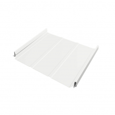 Кликфальц Pro Line Grand Line 0,5 Satin с пленкой на замках RAL 9003 сигнальный белый