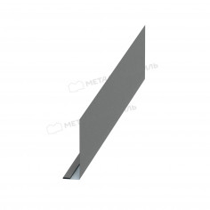 Планка карнизного свеса 250х50х3000 NormanMP (ПЭ-01-9006-0.5)