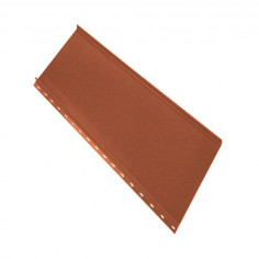 Кликфальц mini Grand Line 0,5 Satin Matt TX с пленкой на замках RAL 8004 терракота