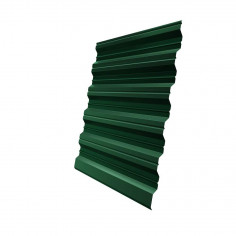 Профнастил HC35R 0,45 PE-Double RAL 6005 зеленый мох