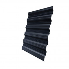 Профнастил HC35R 0,5 Satin RAL 7024 мокрый асфальт