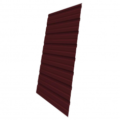 Профнастил C10R 0,45 PE-Double RAL 3005 красное вино
