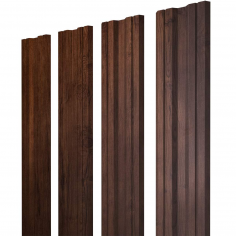 Штакетник Twin с прямым резом 0,45 Print-Double Premium Cherry Wood Fresh